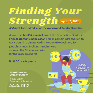Finding Your Strength: A Weight  Room Introduction for Women & Gender Minorities 