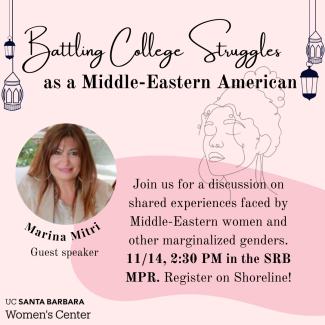 Battling College Struggles as a Middle-Eastern American graphic