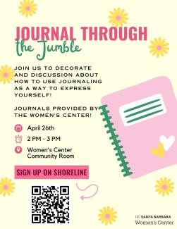 journal through the jumble event graphic