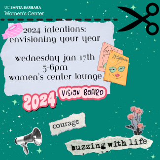 Graphic for vision board event