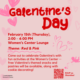 galentine's day event graphic